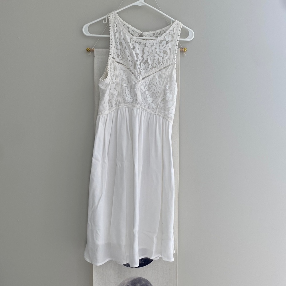A&F White Dress